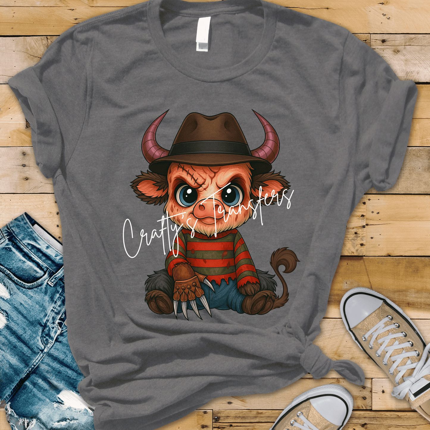 Freddy Krueger Highland Cow