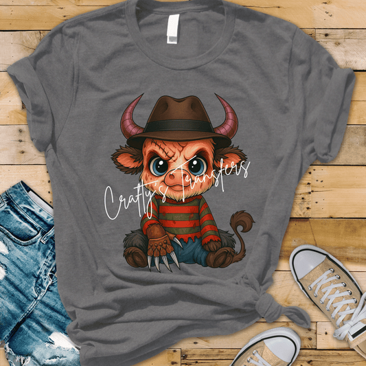 Freddy Krueger Highland Cow