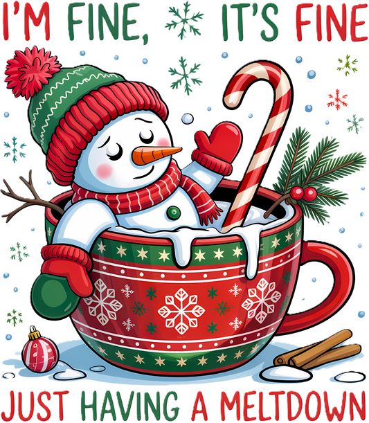 It's Fine Snowman
