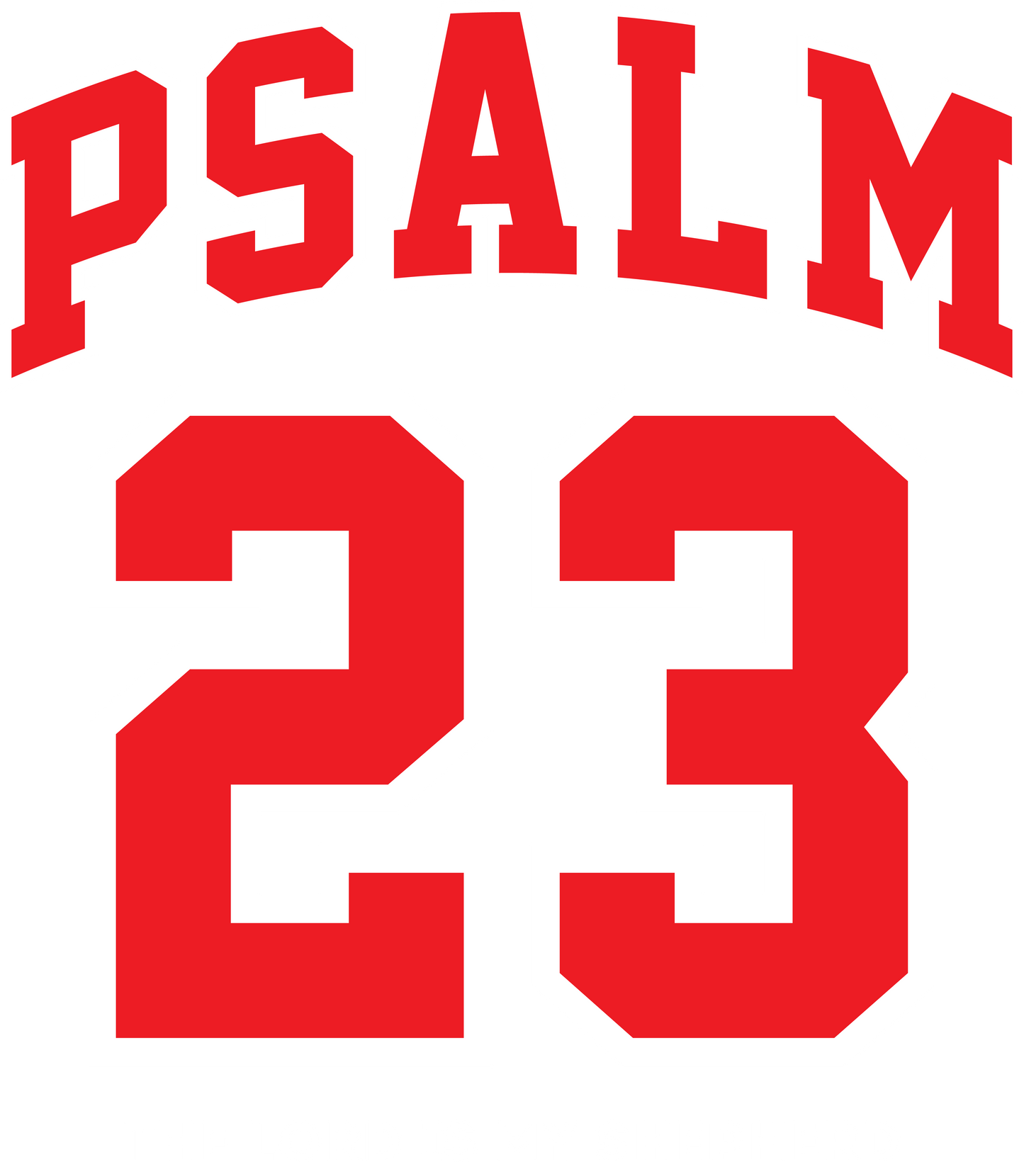 Psalm 23 Jersey Style