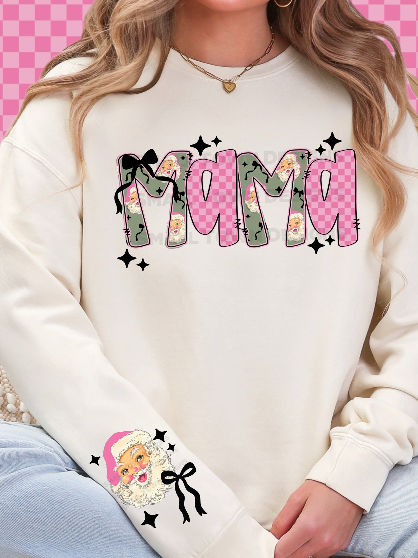Mama Santa Print