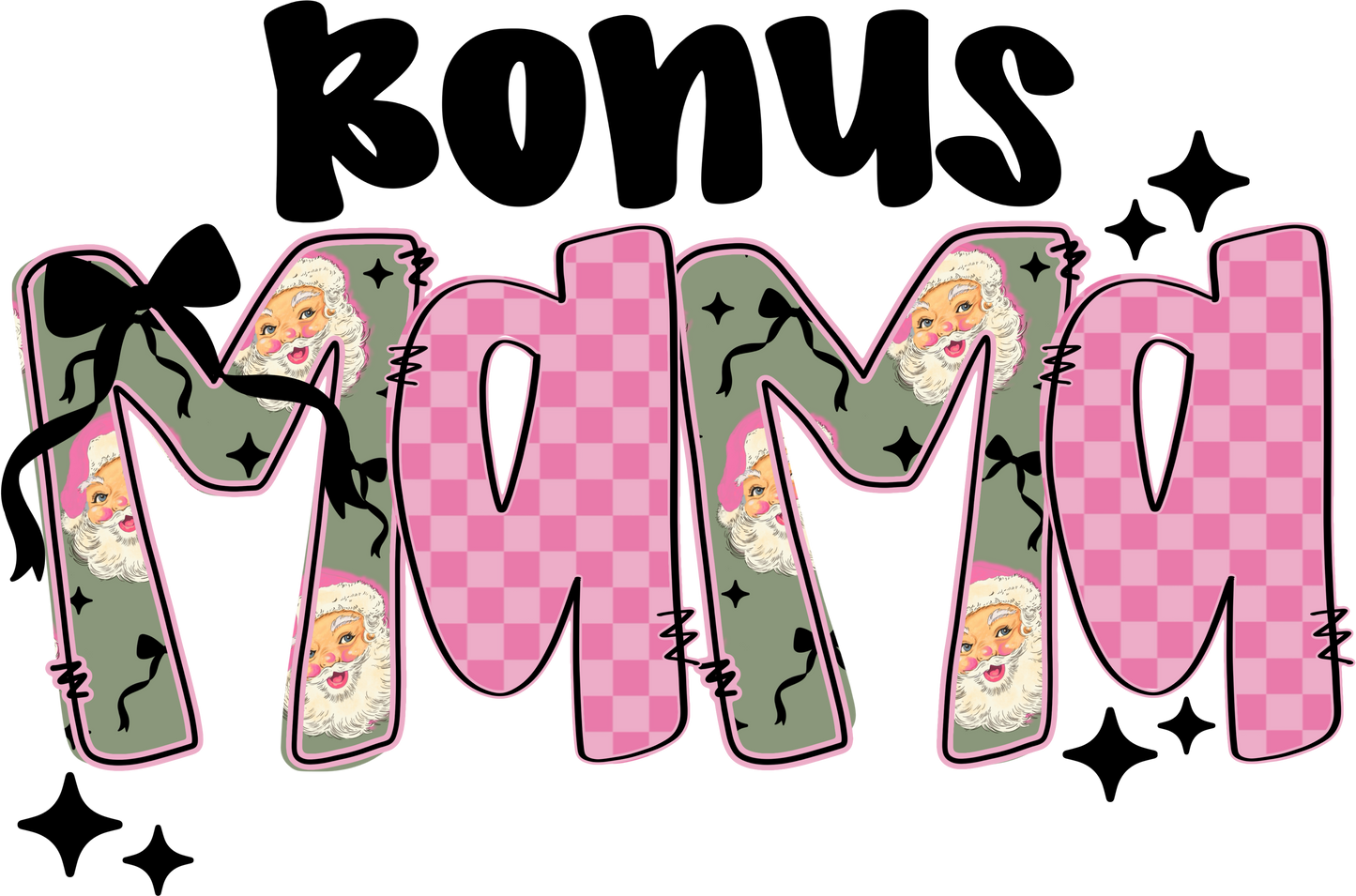 Bonus Mama Santa Print