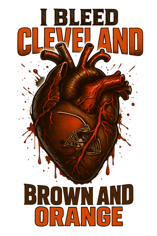 I Bleed Brown & Orange - Cleveland