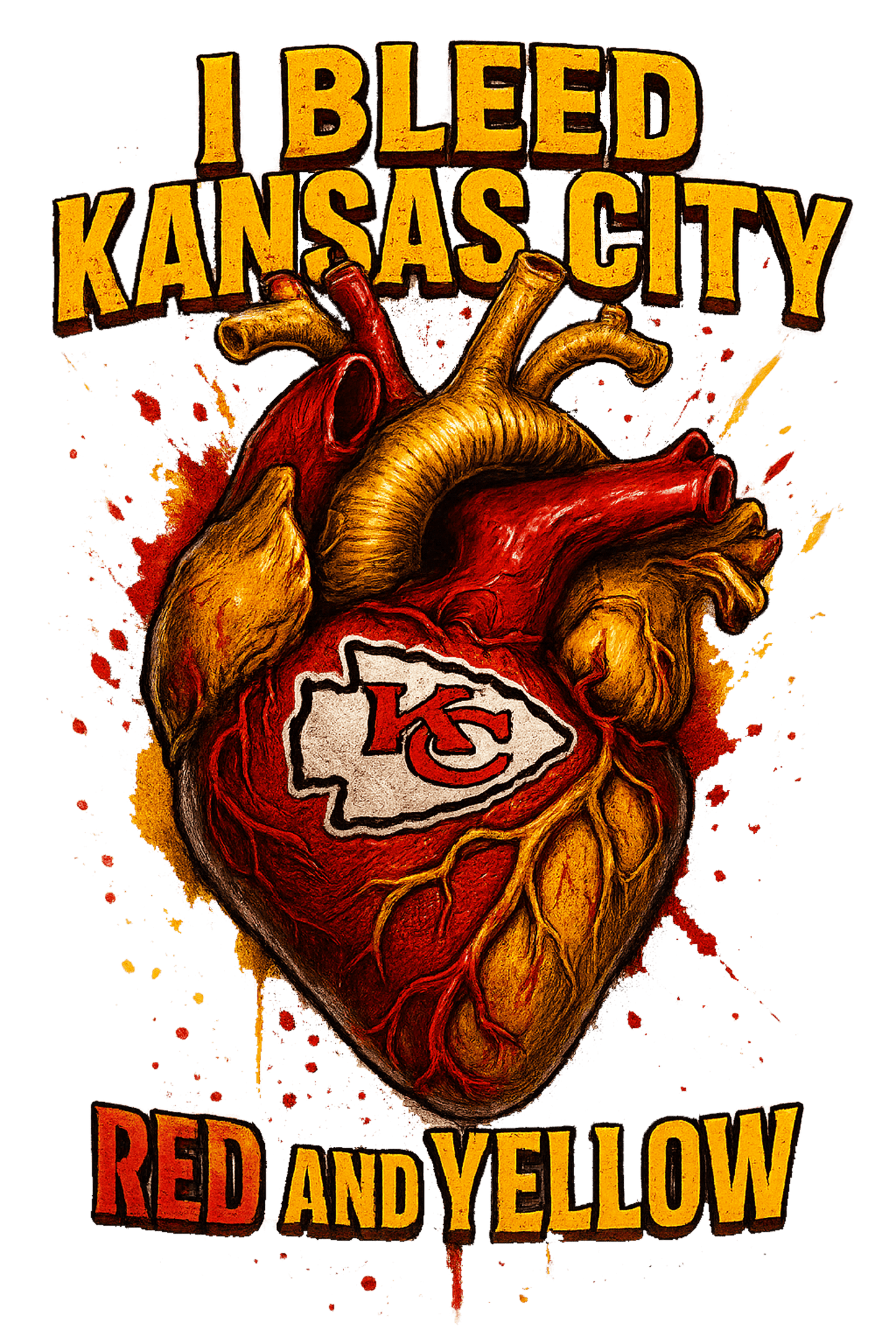 I Bleed Red & Yellow - Kansas City