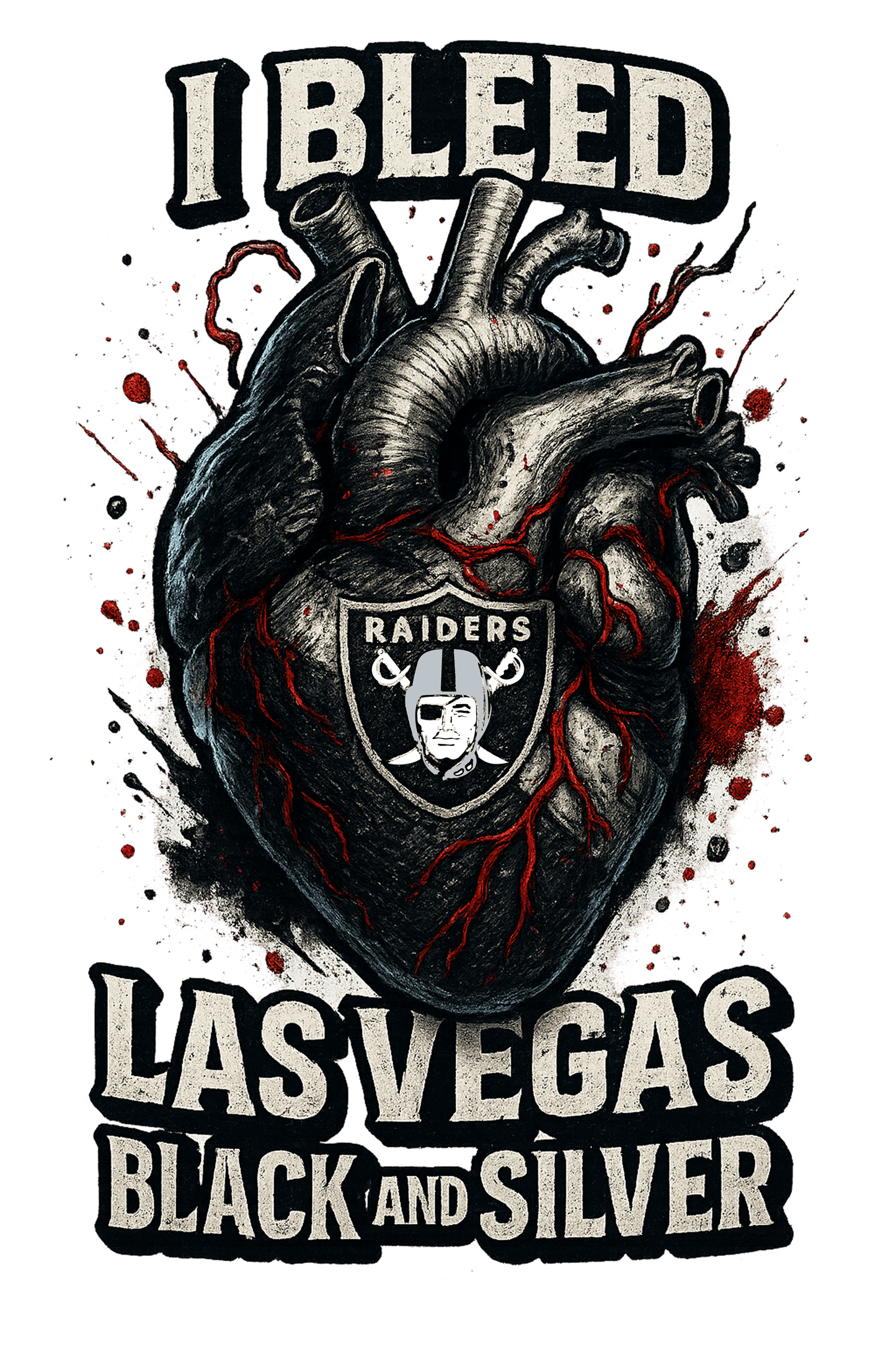 I Bleed Black & Silver - Las Vegas