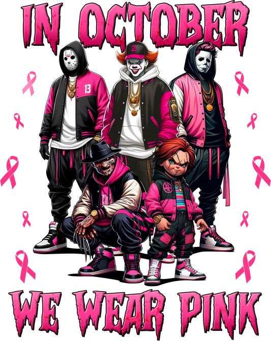 In October We Wear Pink - Guys of Fall