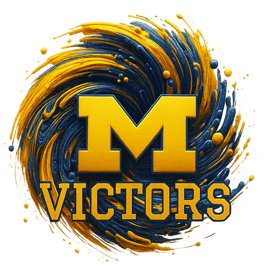 M Victors - Blue & Yellow
