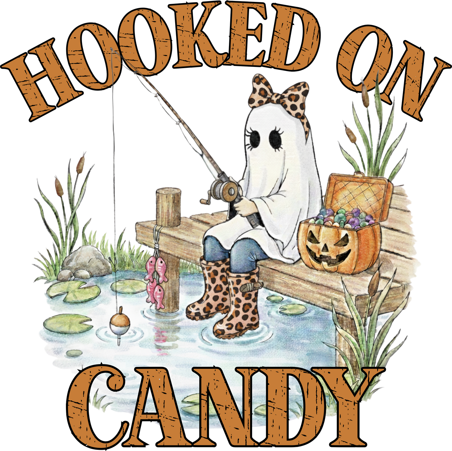 Hooked on Candy - Girl - Cheetah Print Bow & Boots