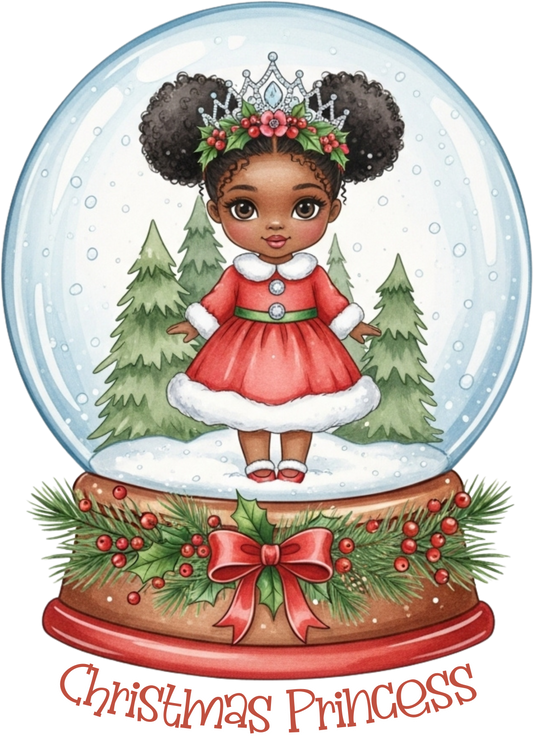Christmas Princess Snow Globe