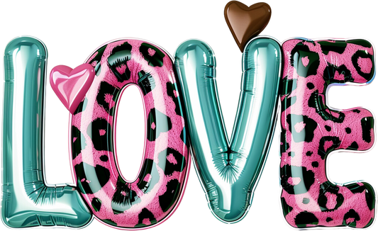 Balloon Font Love