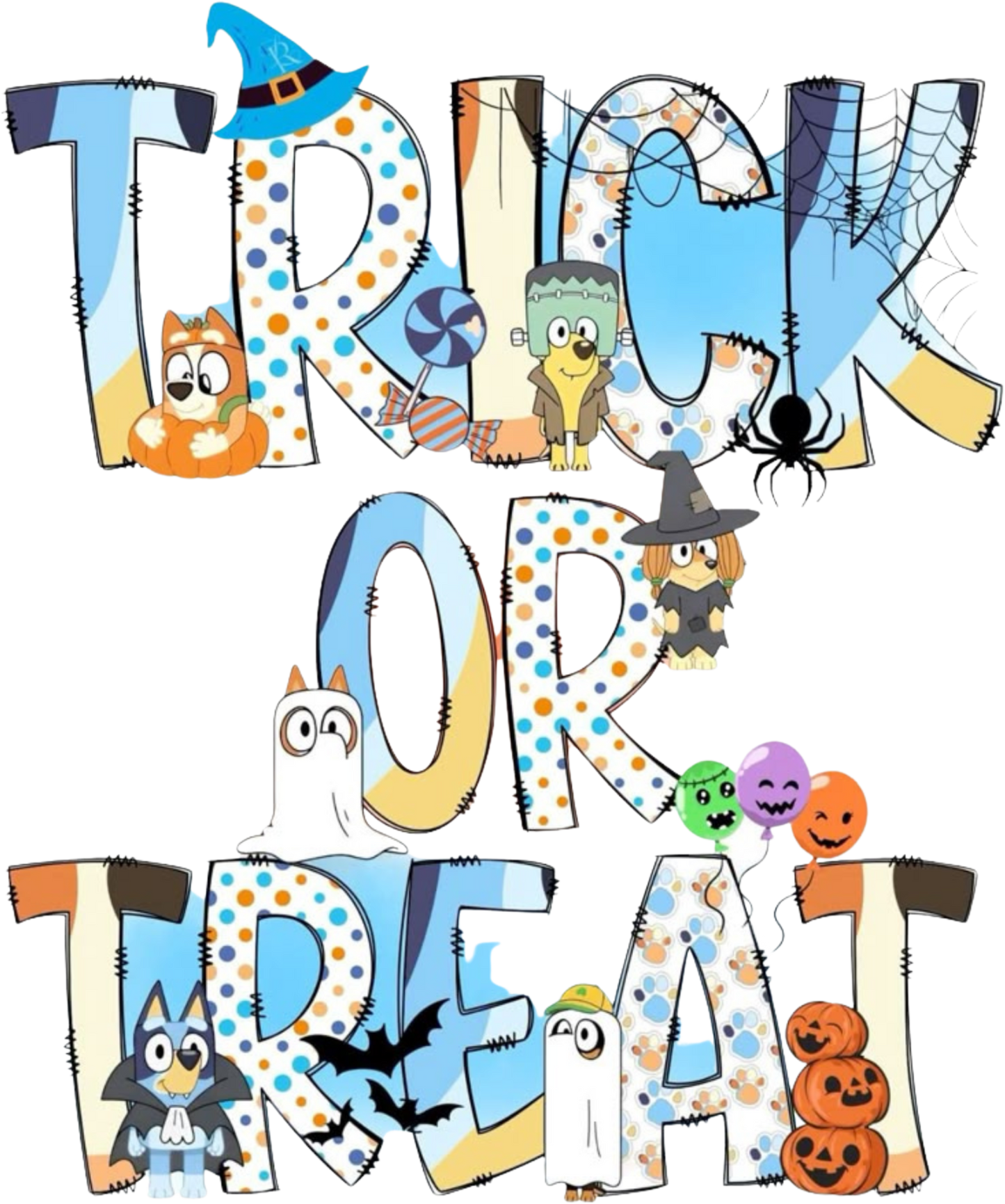 Bluey Trick Or Treat