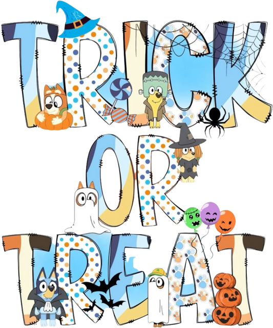 Bluey Trick Or Treat