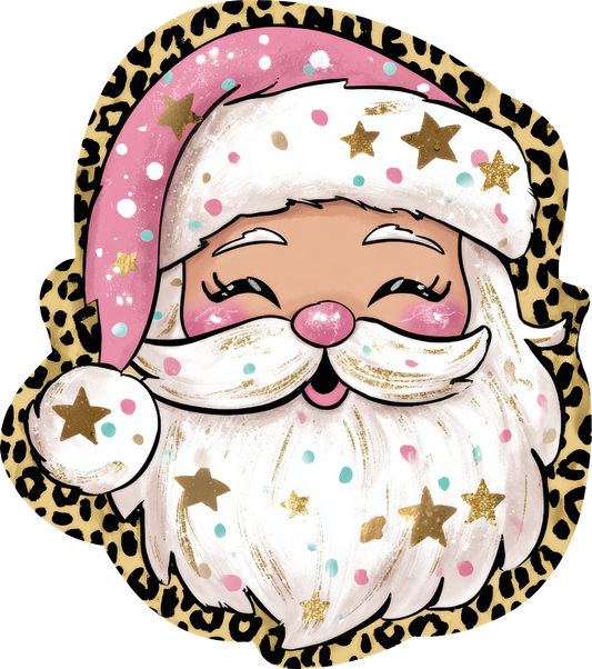Cute Pink Santa