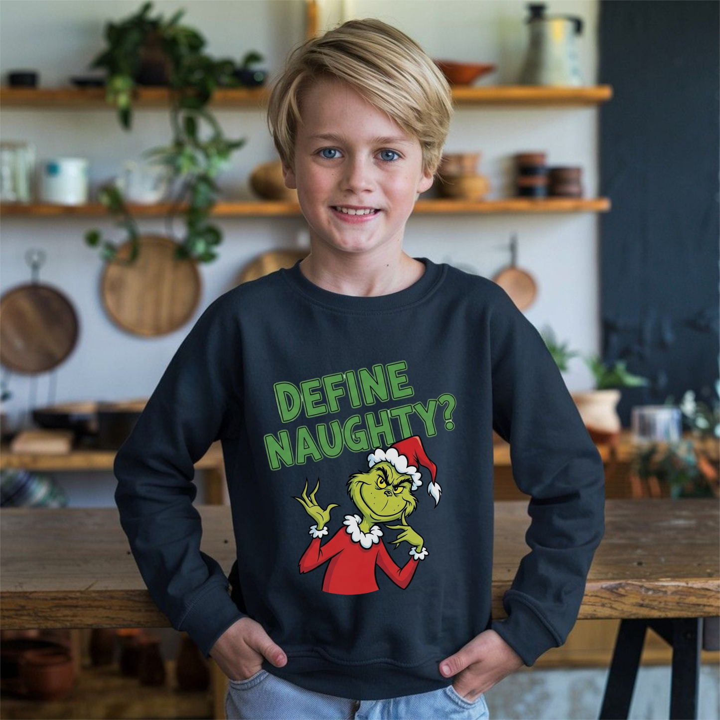 Define Naughty Cartoon Grinch