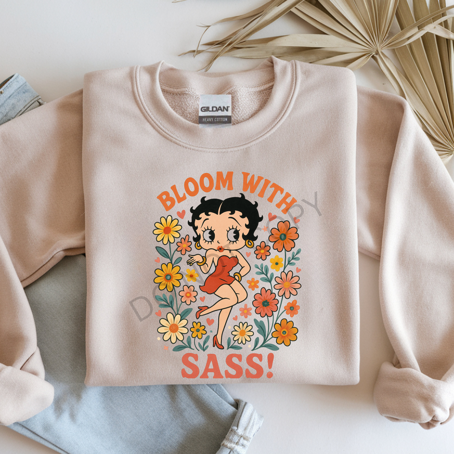 Betty Boop Bloom With Sass