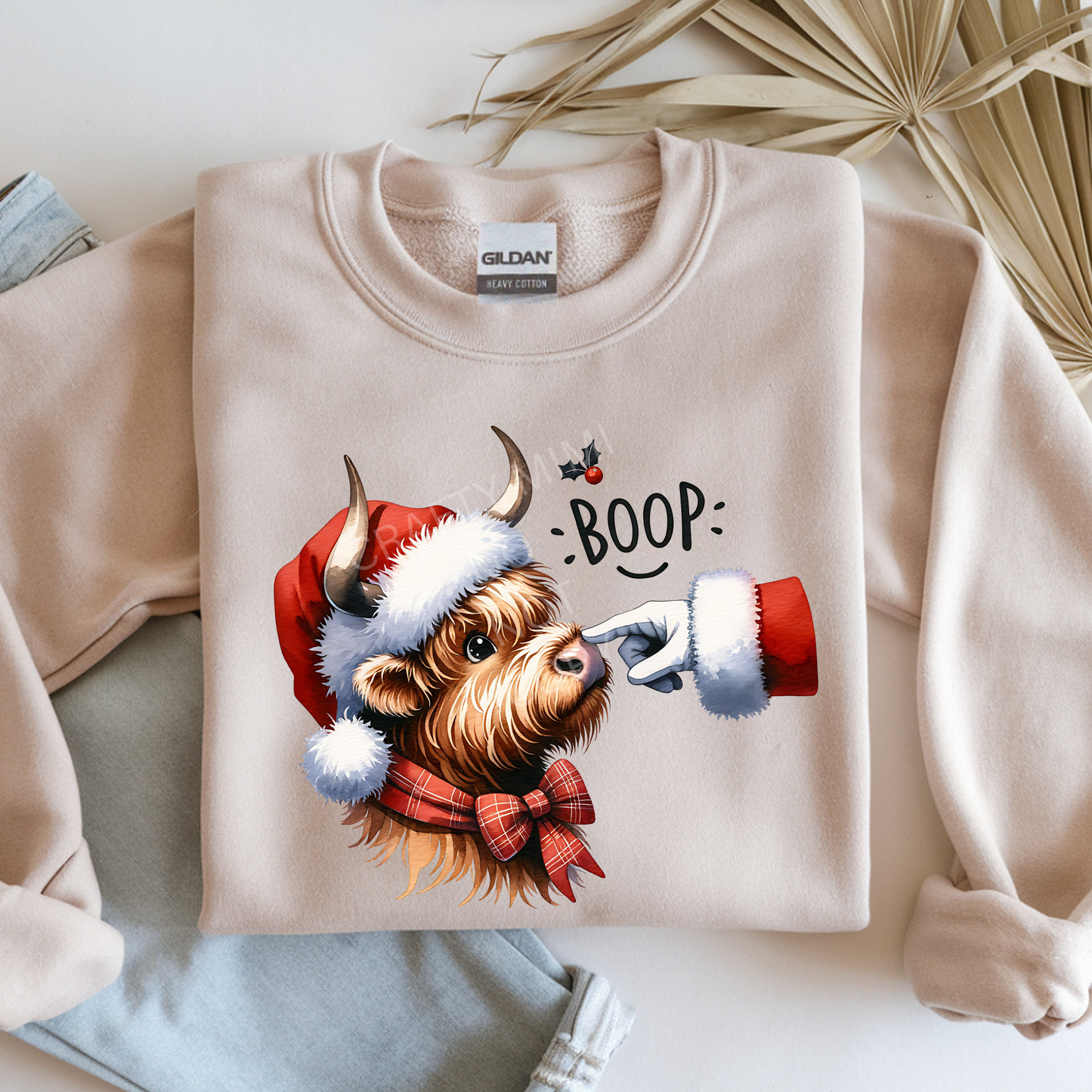 Boop Christmas Cow #3