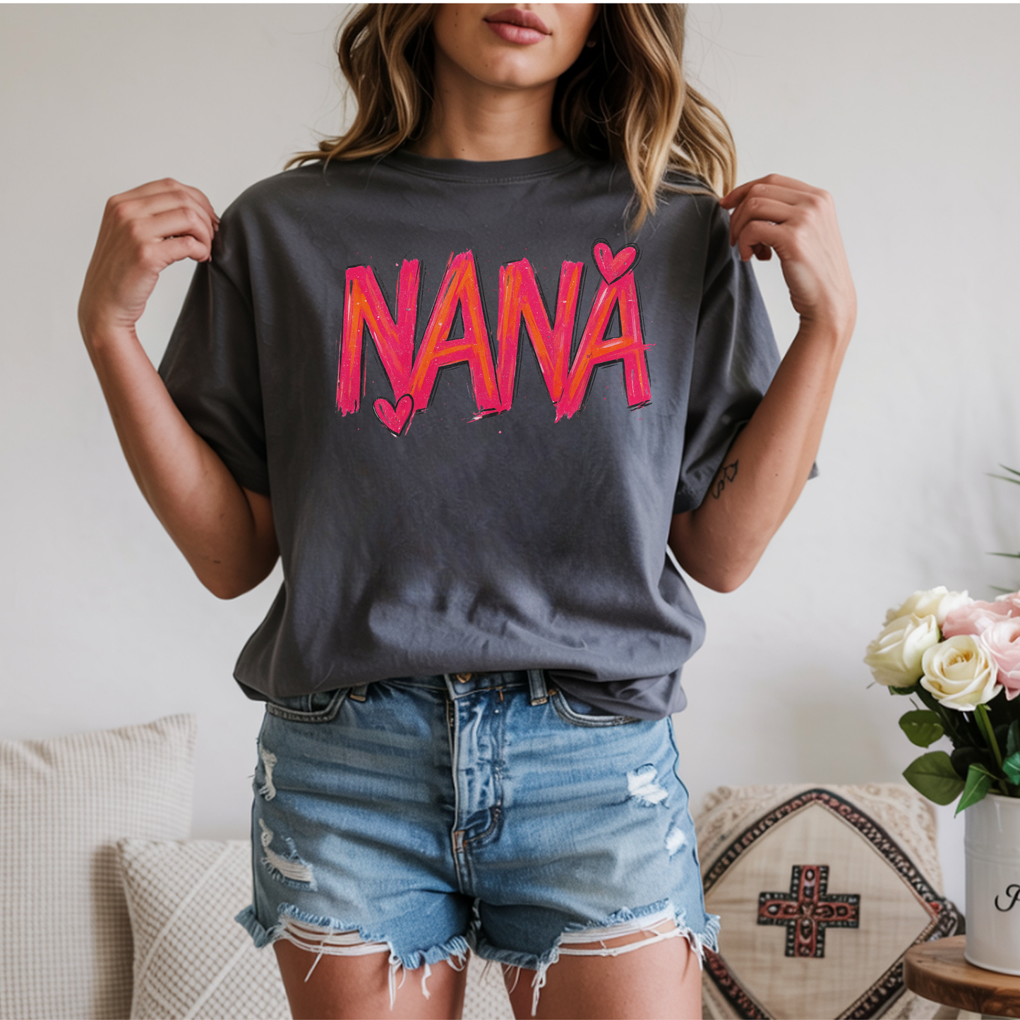 Hand Painted Mama, Nana, Gigi, Lolli, Mimi, Omi, Auntie, Aunt Omi