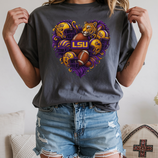 LSU Heart Collage