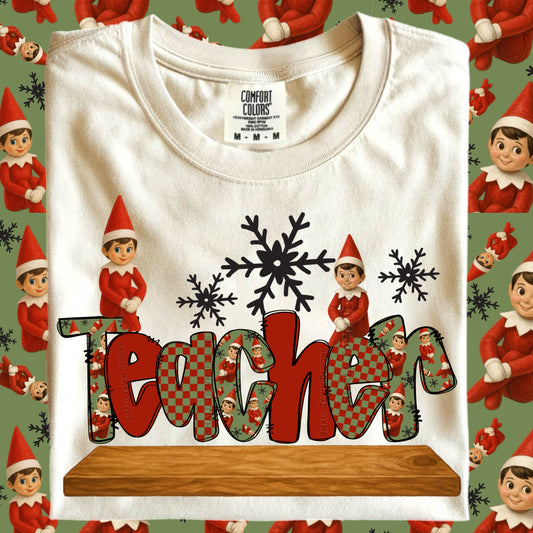 Teacher Elf On The Shelf