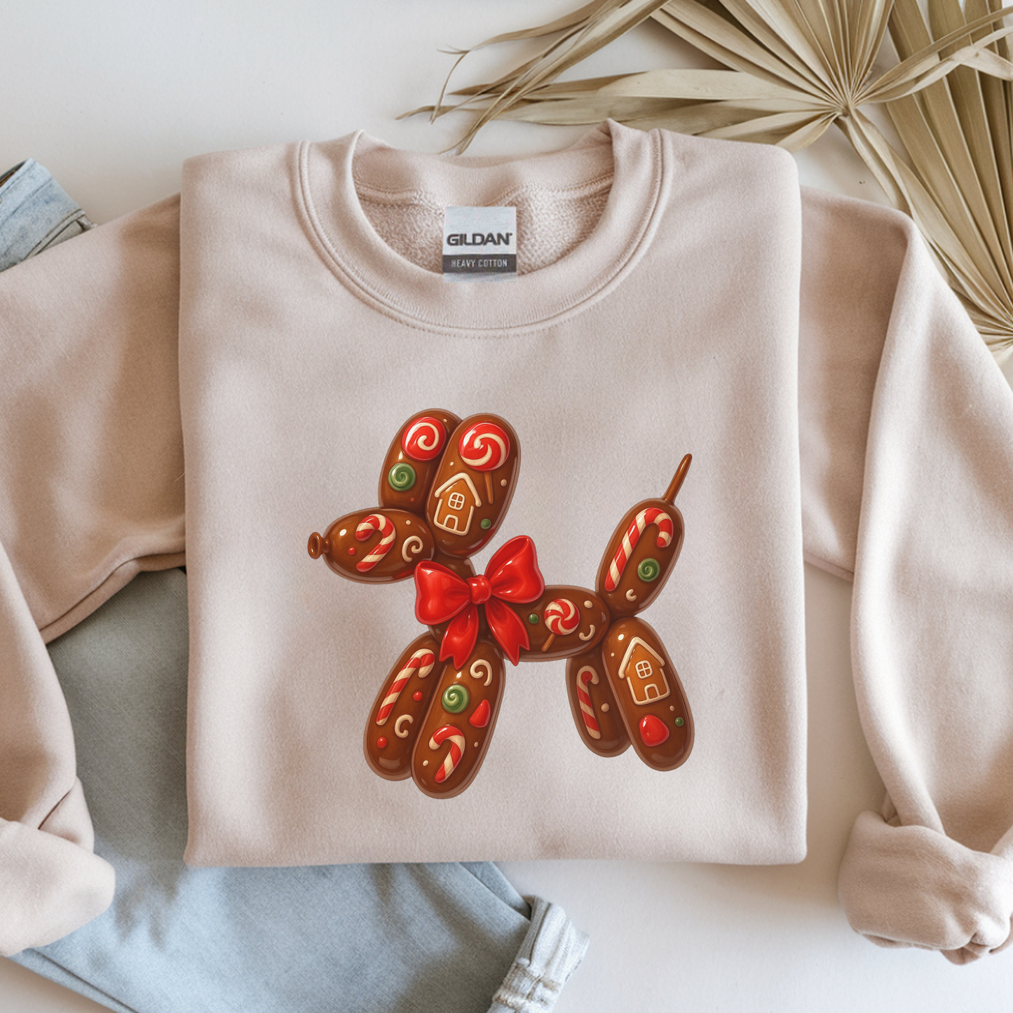 Balloon Dog - Dark Brown - Gingerbread