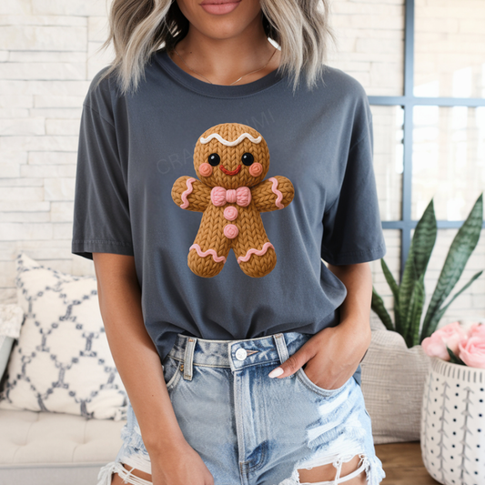 Gingerbread Man Yarn Crochet