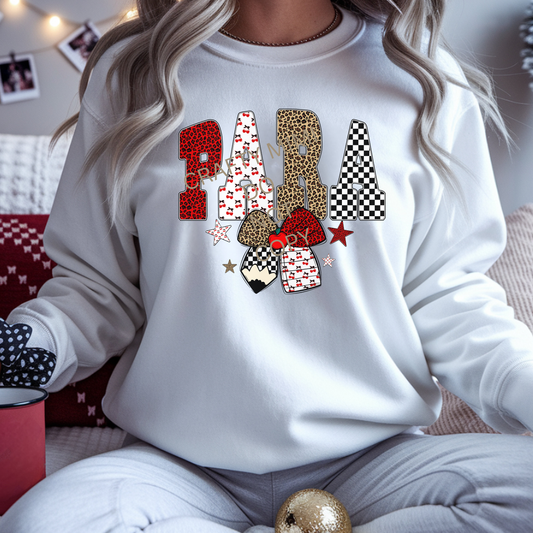 PARA - Leopard Checker Cherry