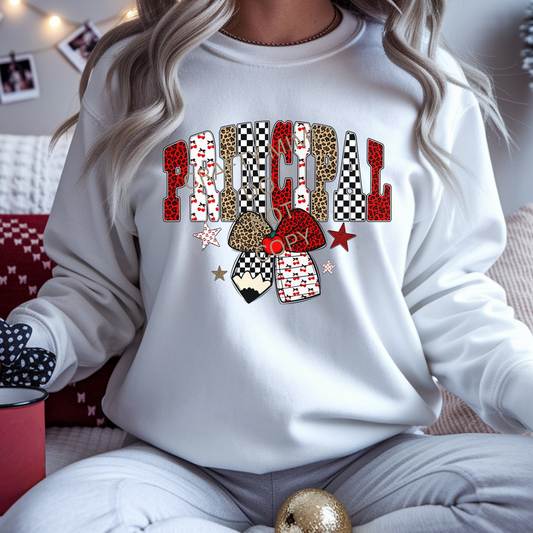 Principal - Leopard Checker Cherry