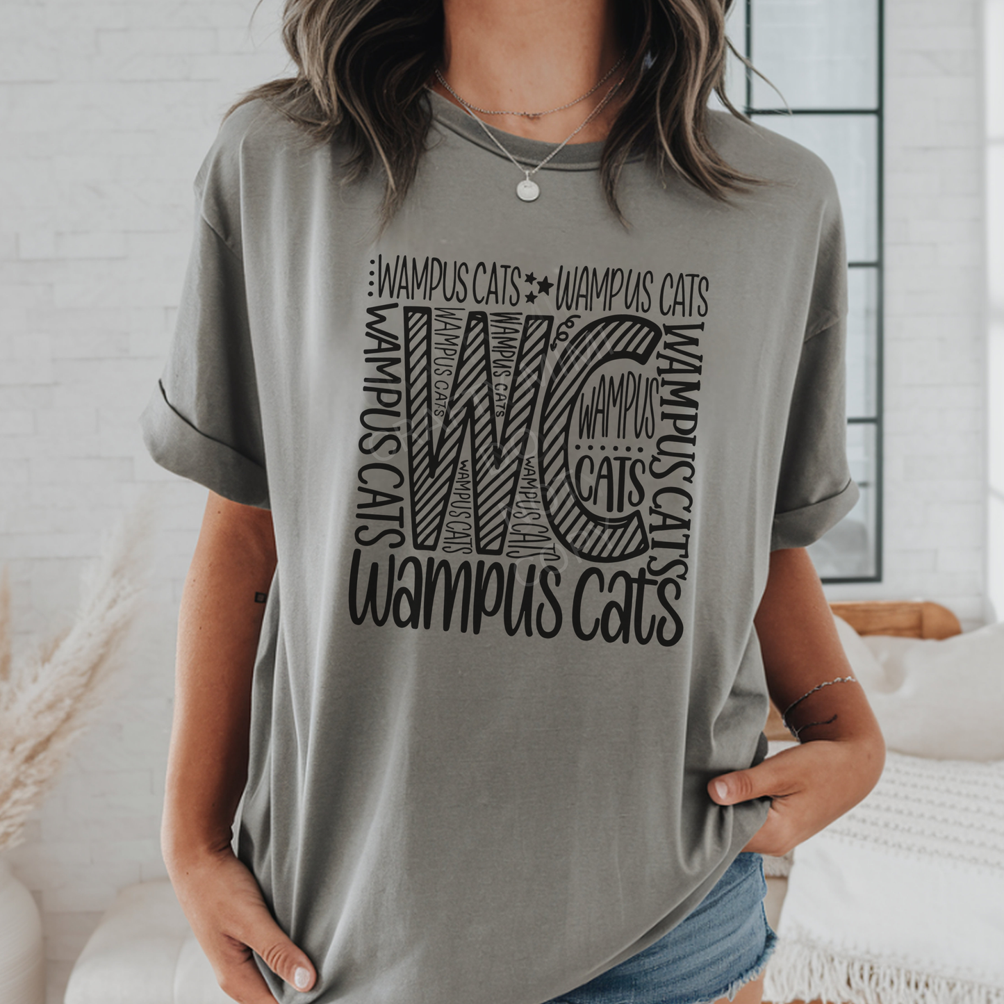 Wampus Cats Word Collage