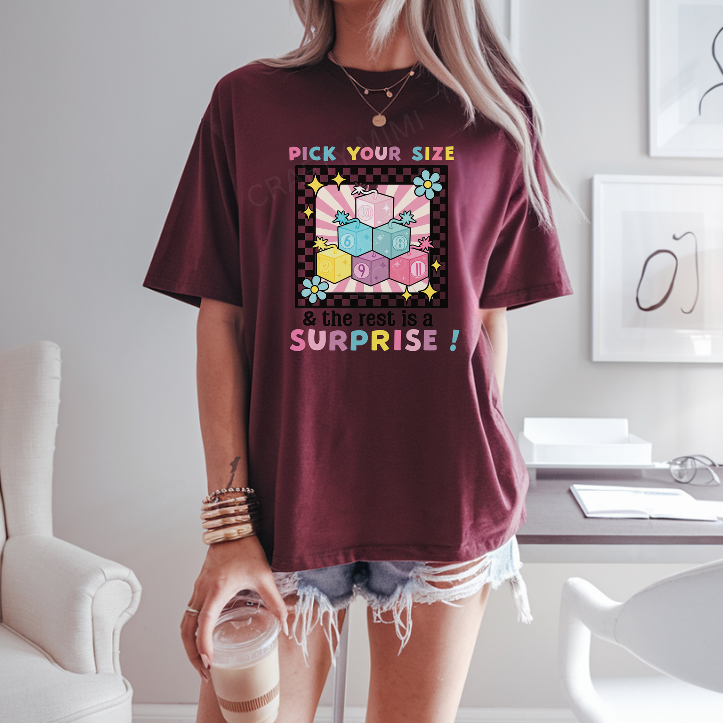 Pick Your Size, The Rest Is A Surprise