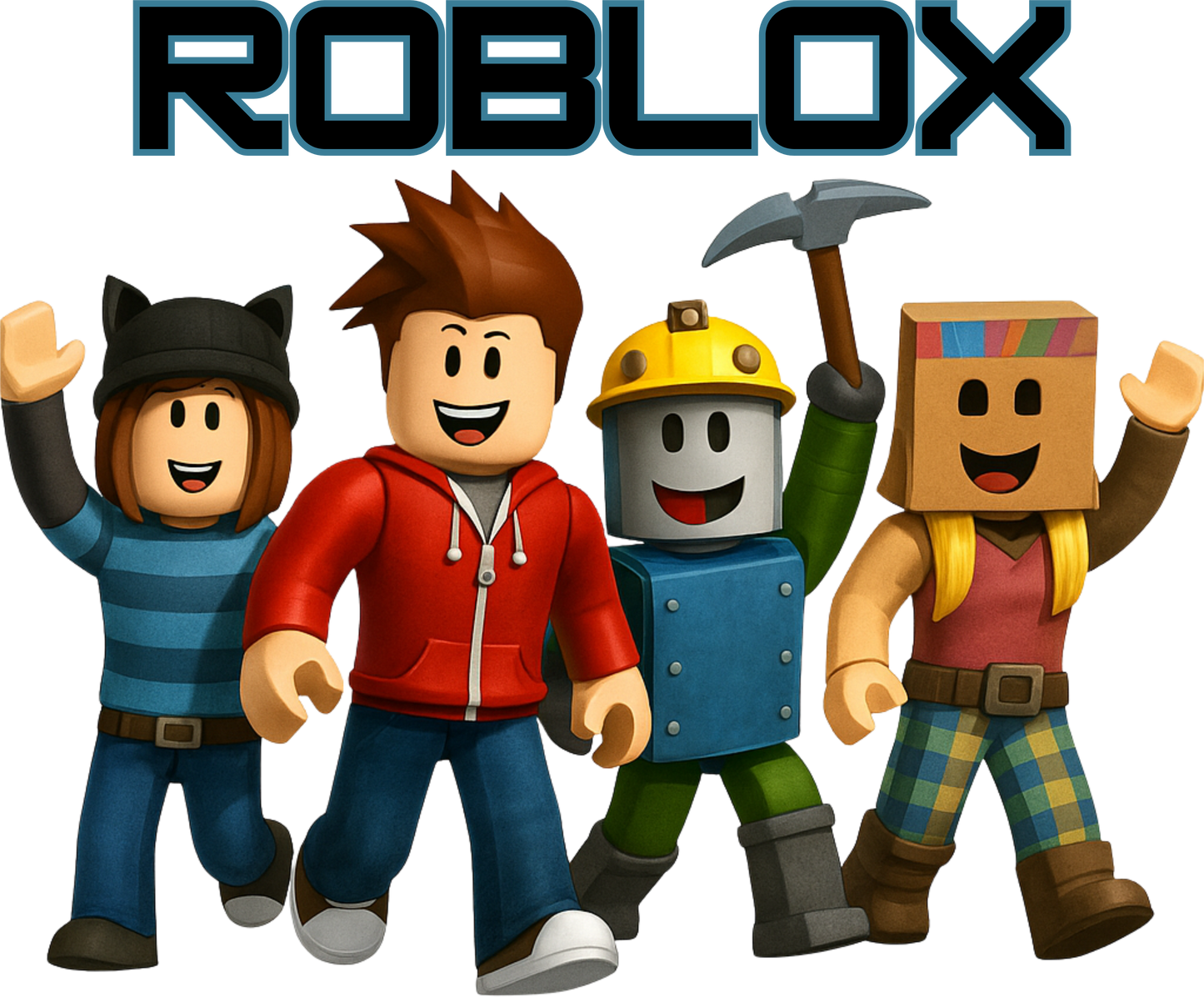 Roblox Kids (Blue, Red or Yellow)