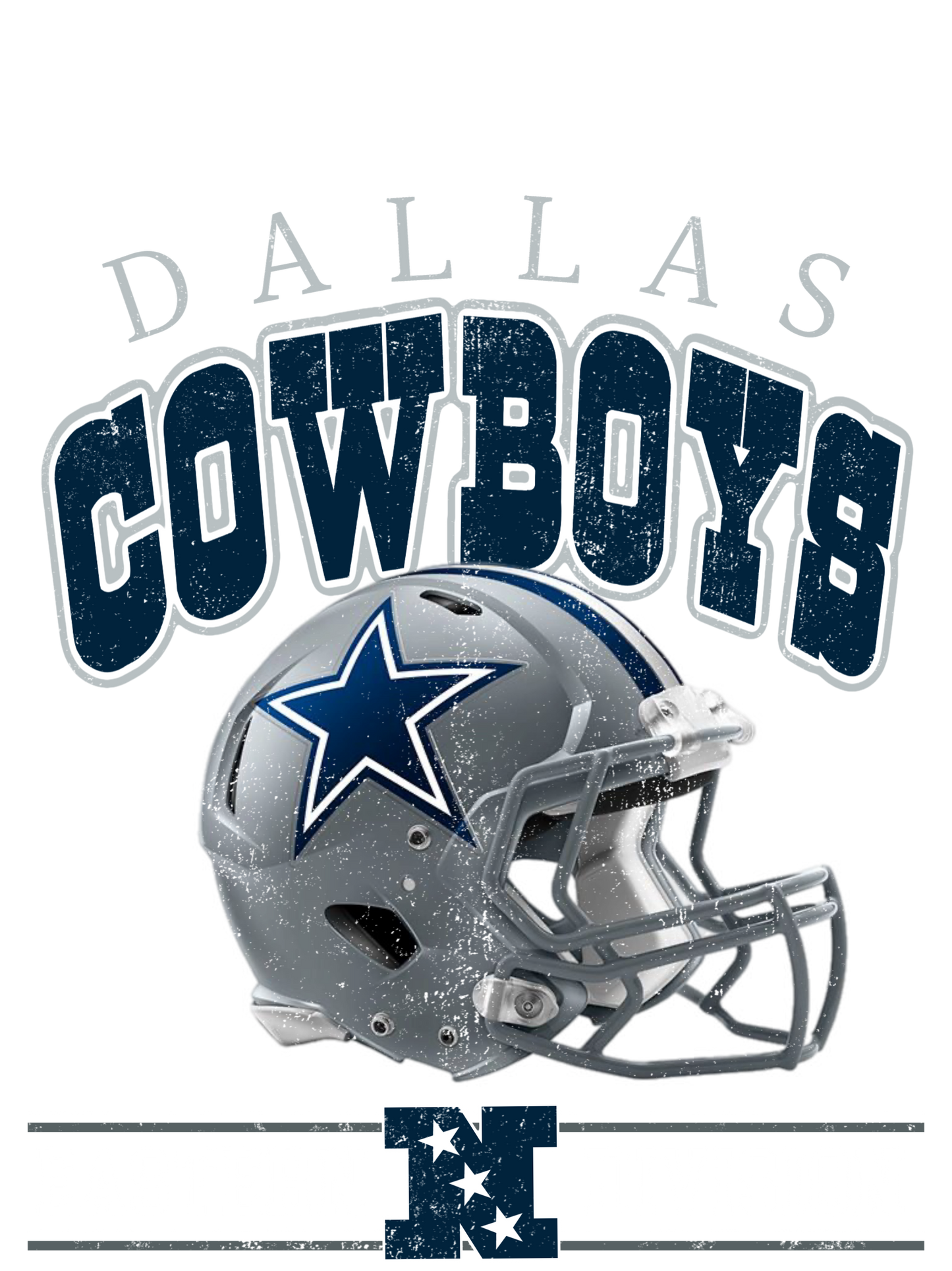 Dallas Cowboys Football - Helmet