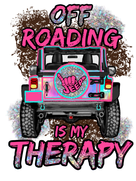 Off Roading - Jeep - Pink