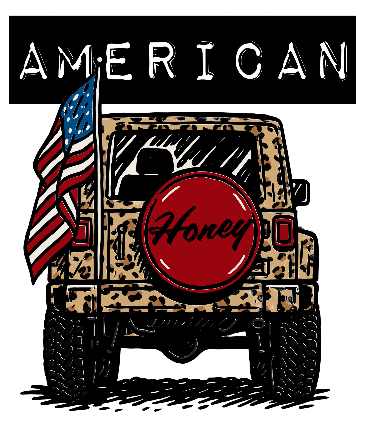 Jeep - American Honey - Cheetah Print
