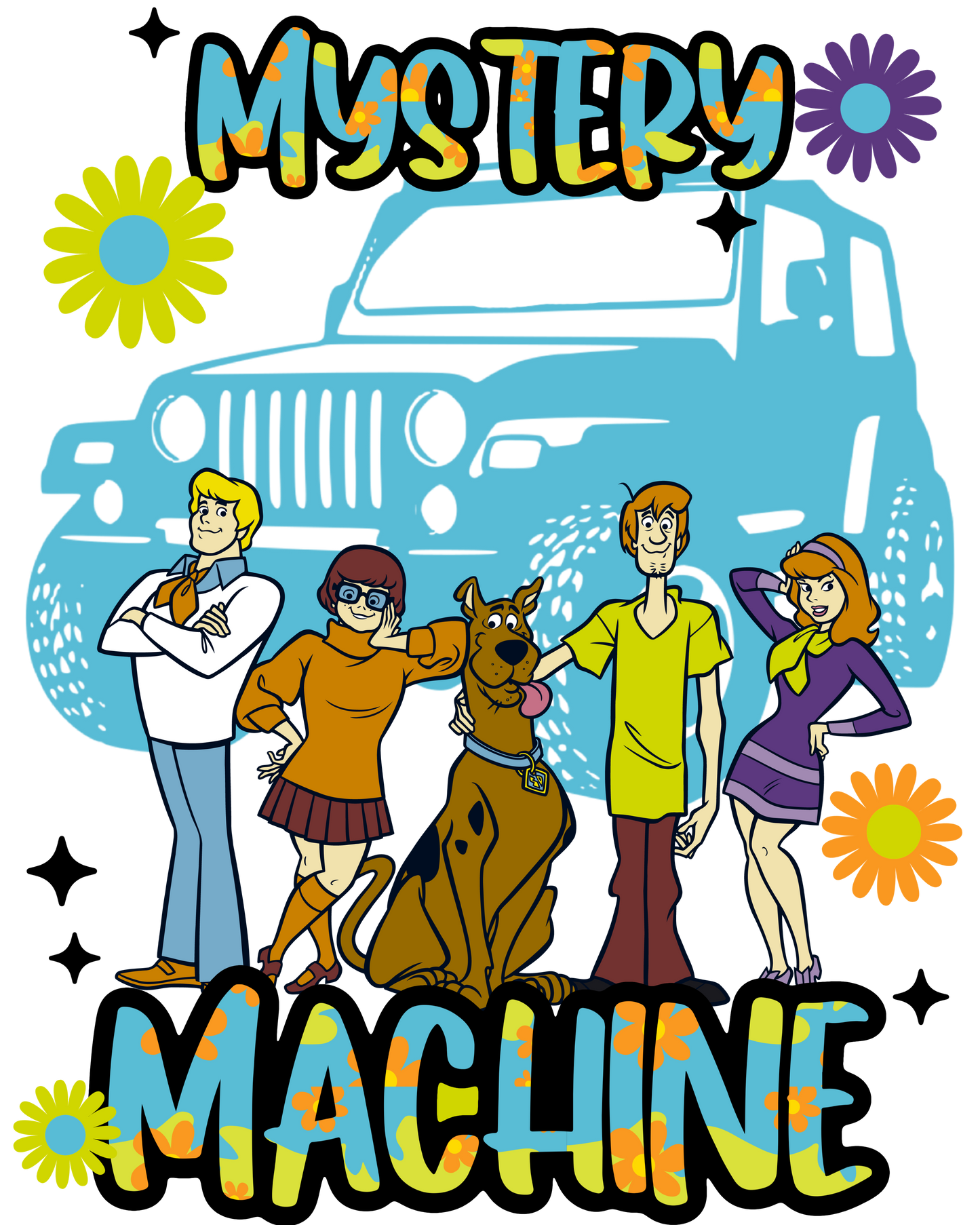 Scooby Mystery Jeep - Blue