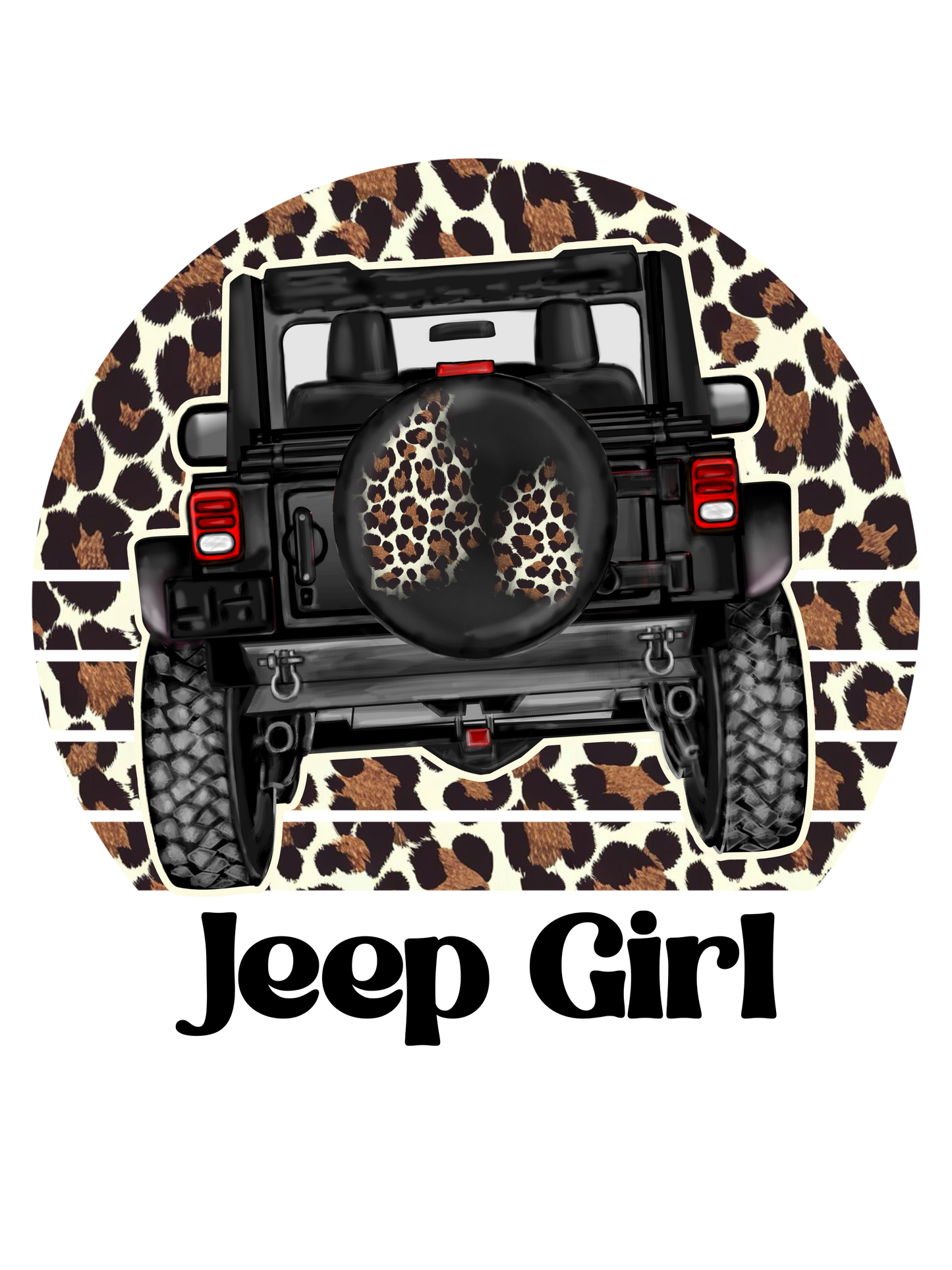 Jeep Girl - Cheetah Print