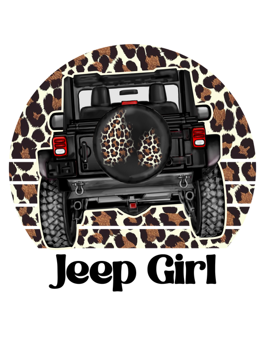 Jeep Girl - Cheetah Print