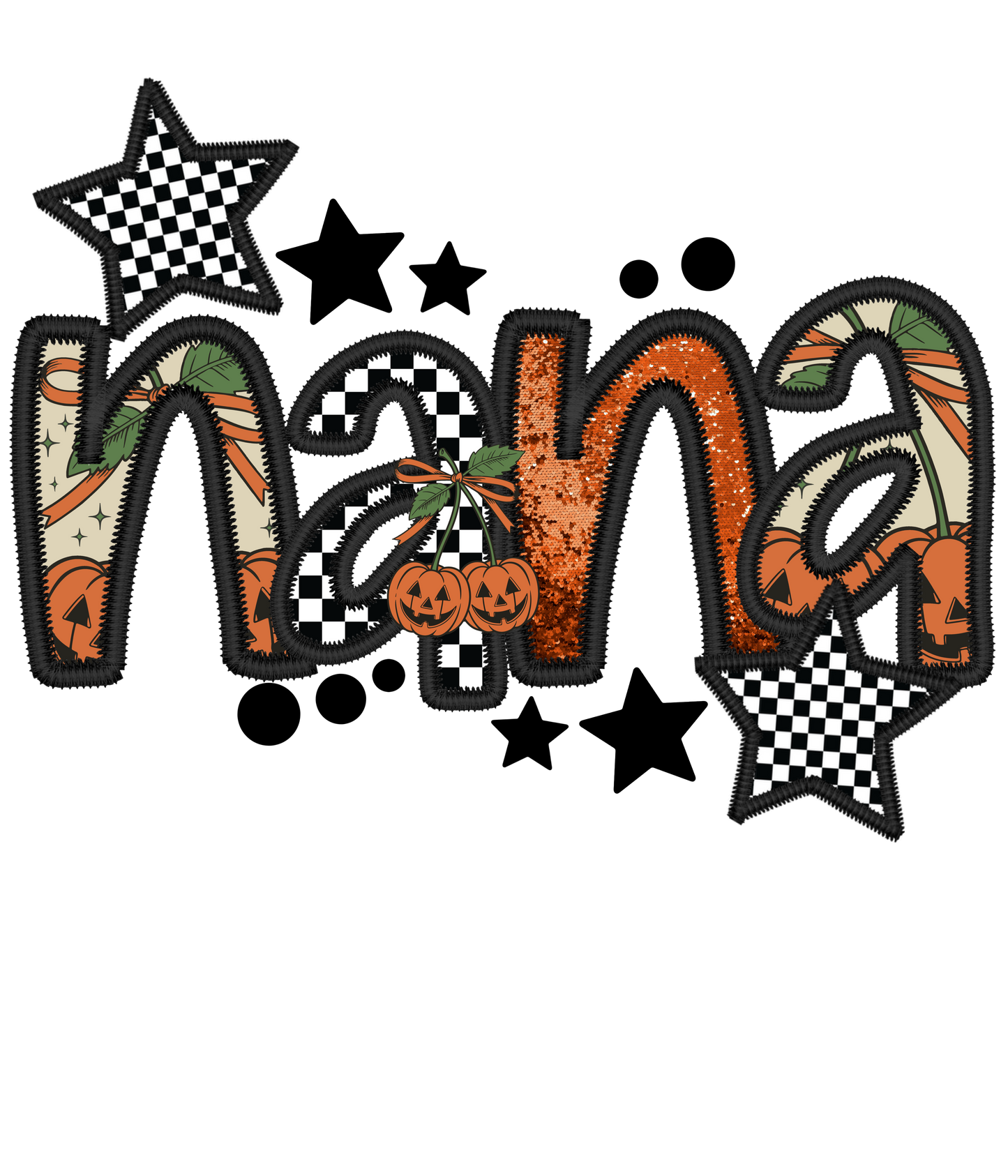 Nana, Mama, Mimi, Mini, Sissy, Yaya, Lala, Gigi, Bonus Mama Halloween