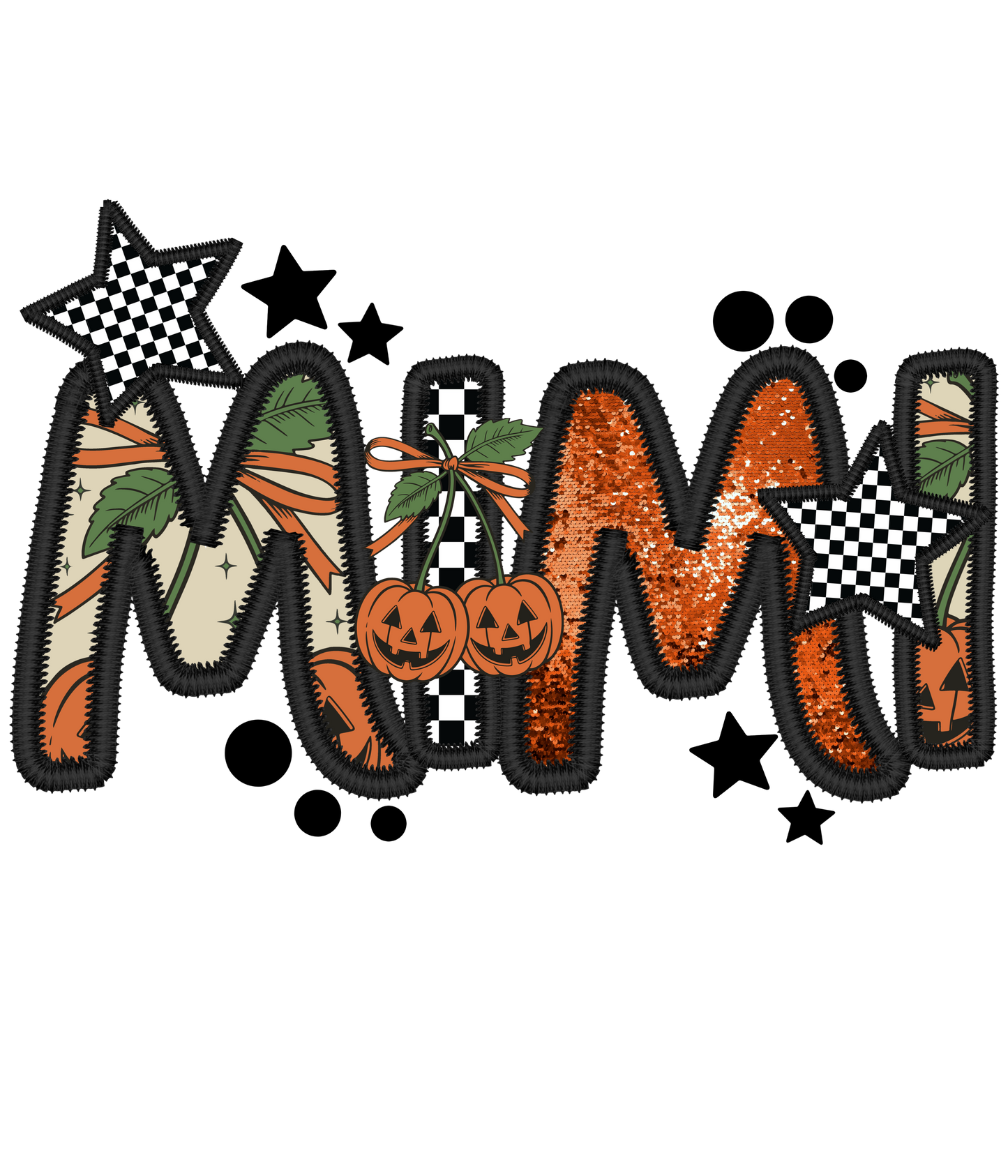 Nana, Mama, Mimi, Mini, Sissy, Yaya, Lala, Gigi, Bonus Mama Halloween