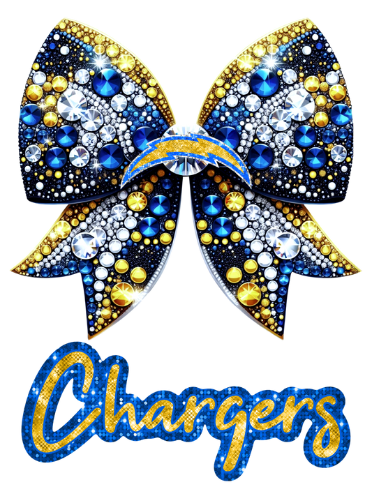 Chargers Bow - Bling