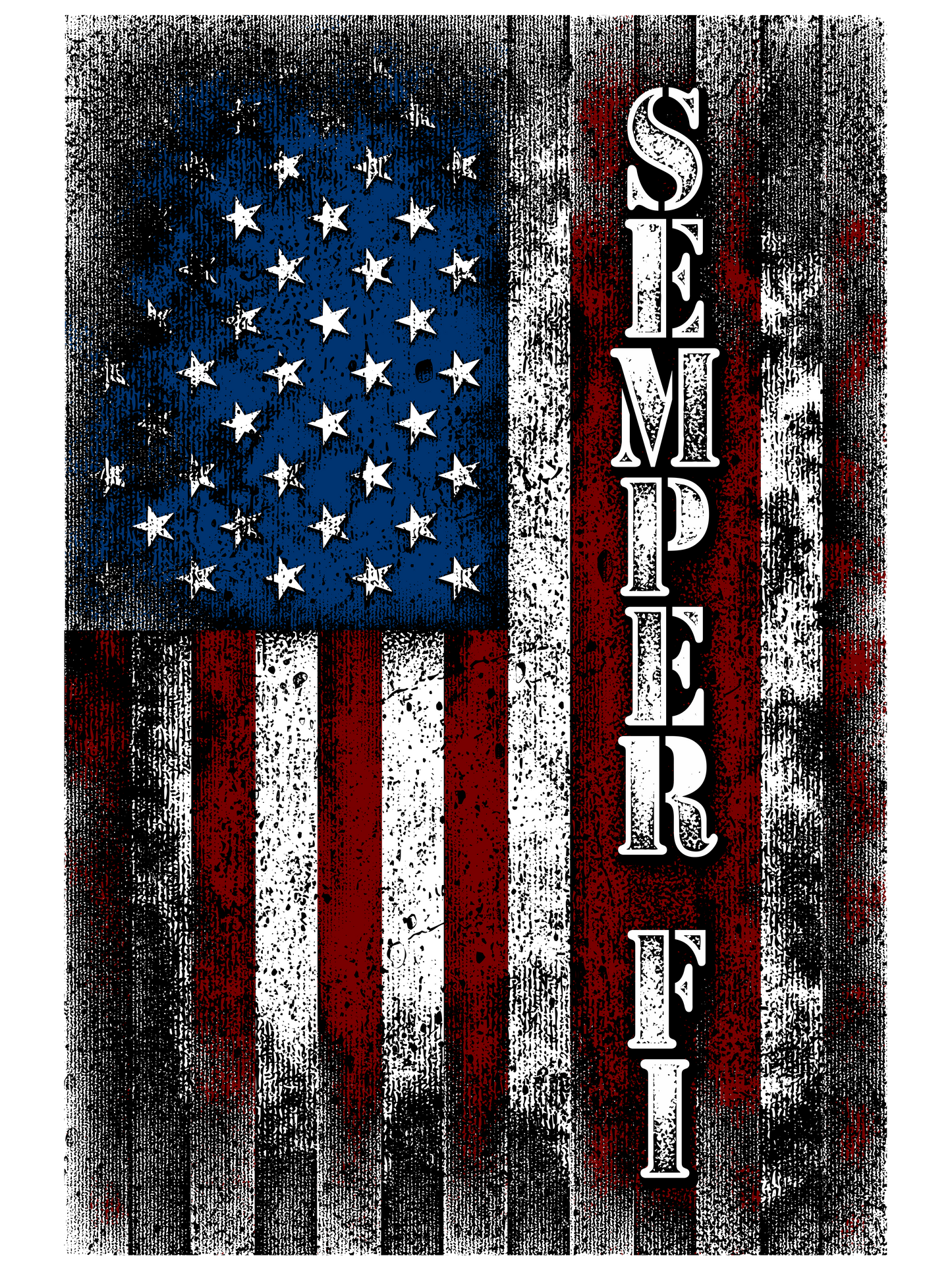 Semper Fi - Marine Core - For White Shirt