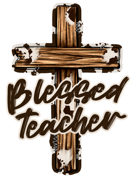 Blessed Teacher - Cross