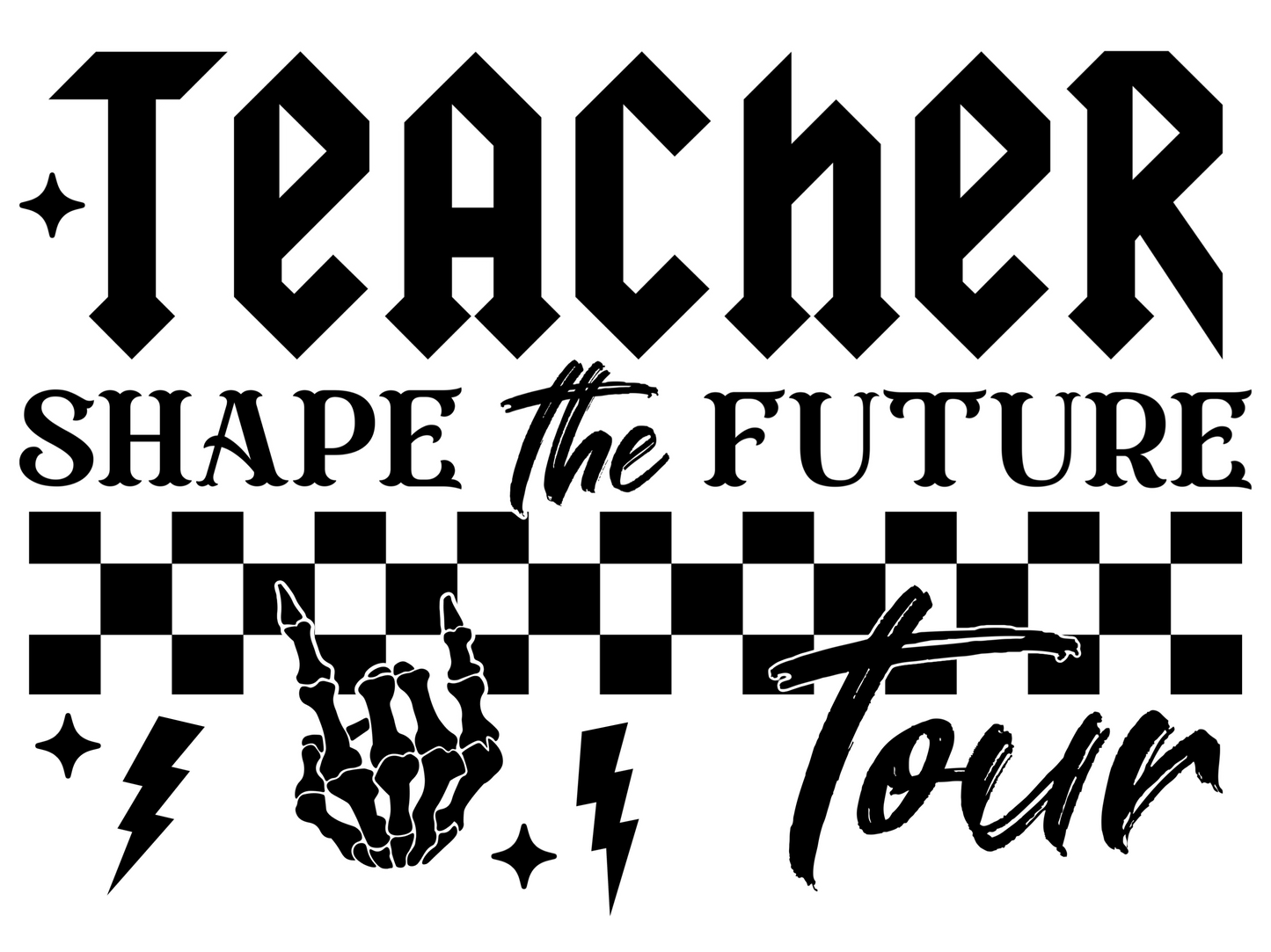 Teacher Tour - Front & Back