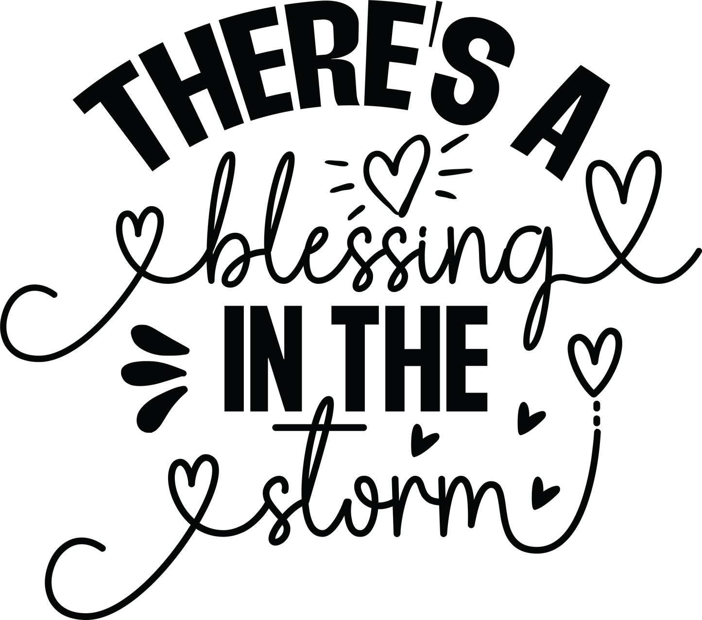 There's A Blessing In The Storm