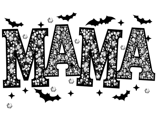 Rhinestone Bats Mama / Yaya