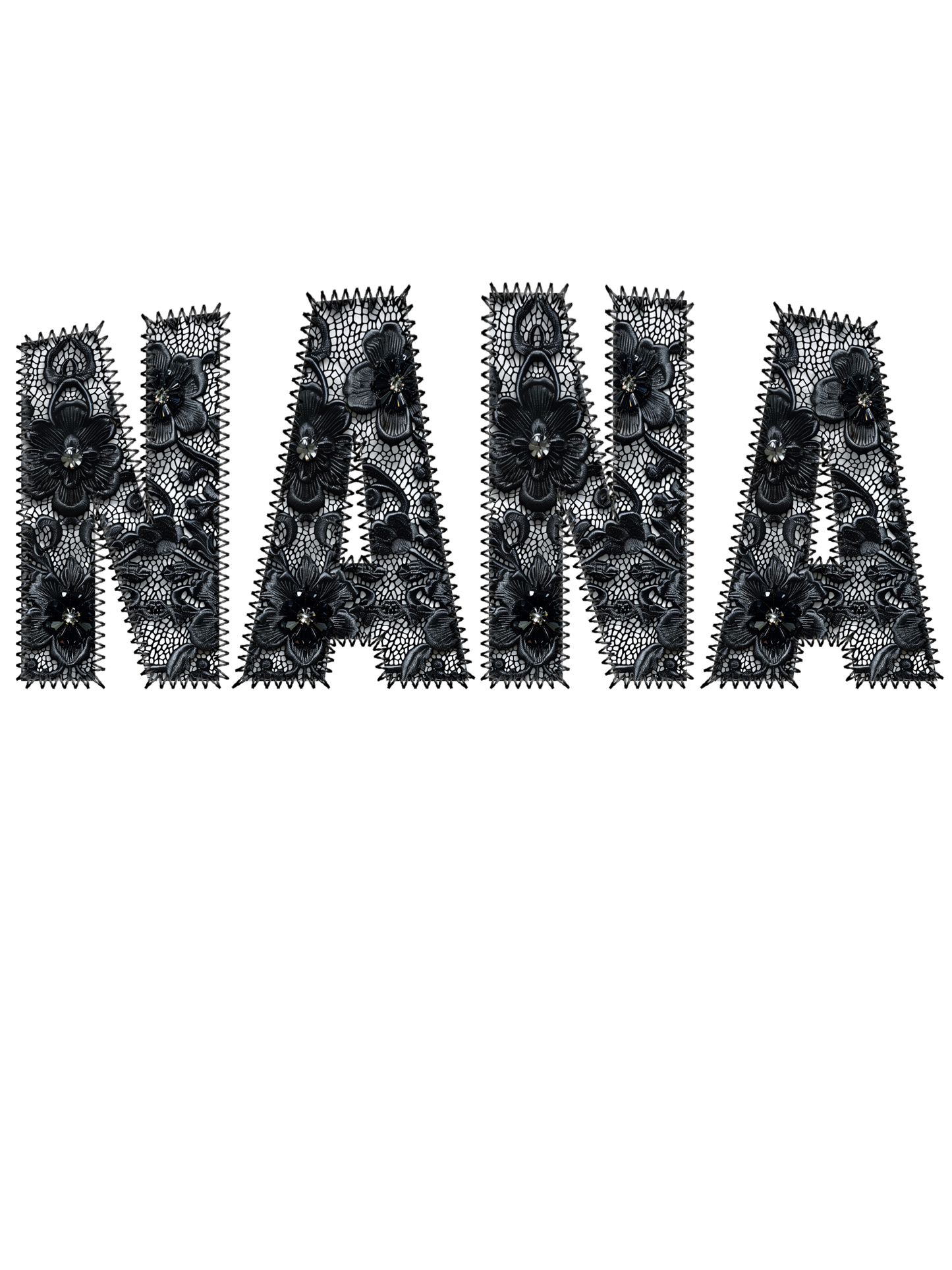 Black Lace - Wifey, Yaya, Mama, Mamaw, Mawmaw, Nana, Nene