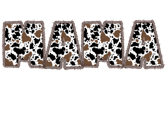 Cow Stitch Mama