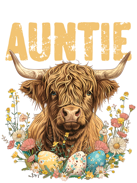 Cow - Easter - Auntie, Bonus Mama, Gigi, Lolli, Mama, Mimi, Nana, Yaya