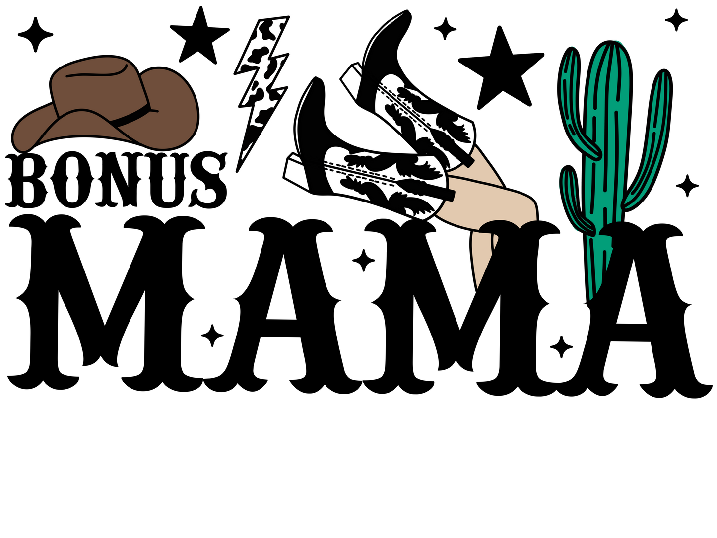 Western Mama - Bonus Mama, Nana, Wifey