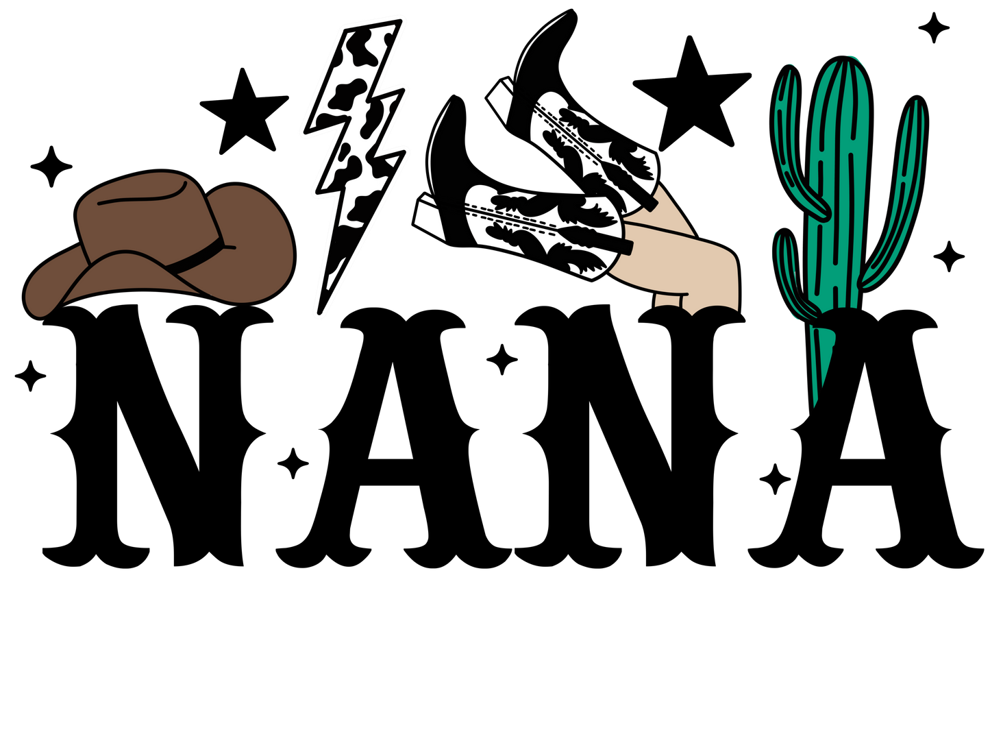 Western Mama - Bonus Mama, Nana, Wifey