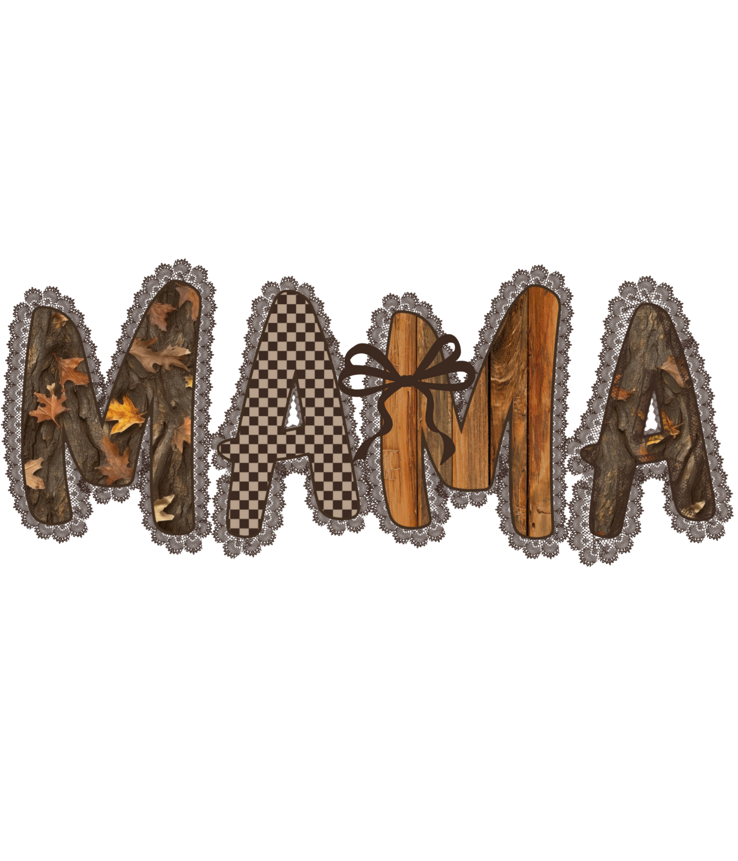 Camo Lace - Mama, Bonus Mama, Nana, Wifey